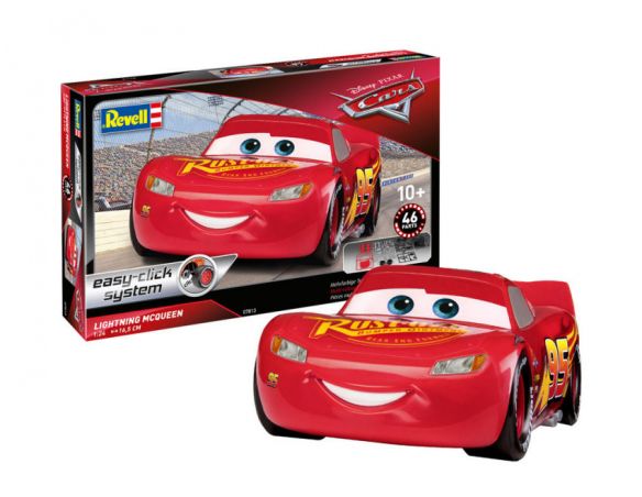 Revell RV07813 CARS 3 LIGHTING McQUEEN CRAZY 8 RACE KIT 1:24 Modellino