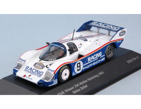CMR CLASSIC MODEL REPLICARS SBC006 PORSCHE 956 K N.9 WINNER 200 MILES NORISRING 1983 S.BELLOF 1:43 Modellino