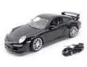 Welly WE18024BK PORSCHE 911 GTR 3 RS (997) 2007 BLACK 1:18 Modellino