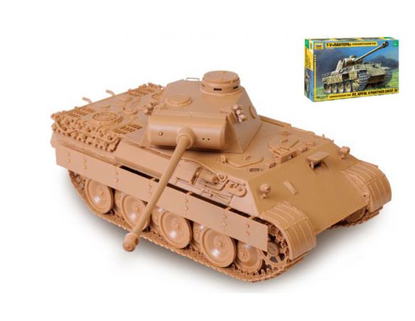 Zvezda Z3678 PANTHER AUSF.D KIT 1:35 Modellino