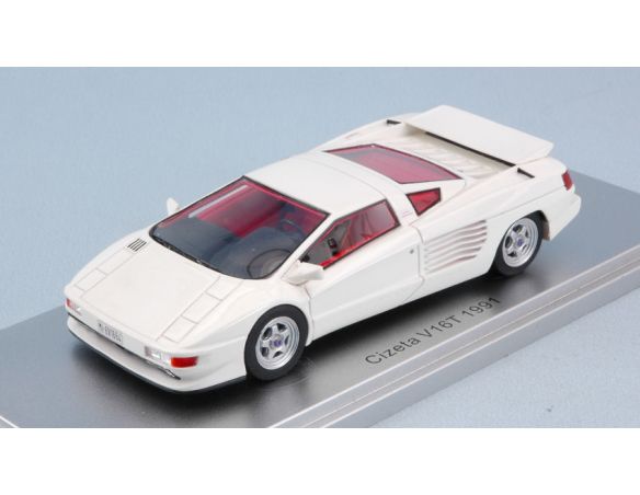 Kess Model KS43048001 CIZETA V16T 6,4 16cil 64V 1991 WHITE 1:43 Modellino