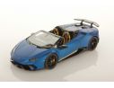 Looksmart LS481A LAMBORGHINI HURACAN PERFORMANTE SPYDER MATT BLUE AEGEUS 1:43 Modellino