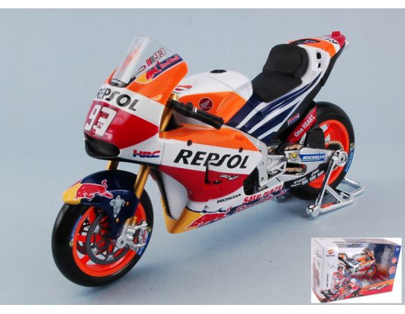 Maisto MI34592 HONDA REPSOL RC213V M.MARQUEZ 2017 N.93 WORLD CHAMPION MOTOGP 1:18 Modellino