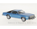 Neo Scale Models NEO47186 CHEVROLET MALIBU 2-DOORS 1974 MET.BLUE/BLACK 1:43 Modellino