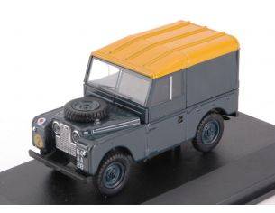 Oxford OXF43LAN188021 LAND ROVER SERIES 1 88 HARD TOP RAF DARK GREEN/YELLOW 1:43 Modellino