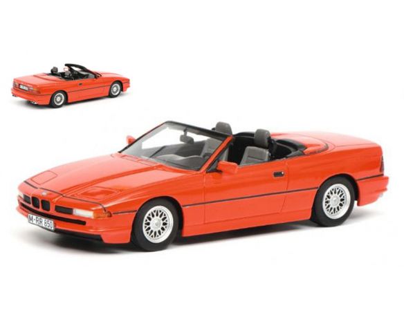 Schuco SH0068 BMW 850i CABRIO RED 1:18 Modellino
