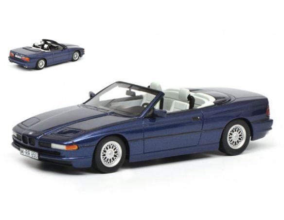 Schuco SH0069 BMW 850i CABRIO BLUE 1:18 Modellino
