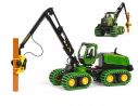 Schuco SH7760 JOHN DEERE 1270 G 8W SOLLEVATRONCHI 1:32 Modellino