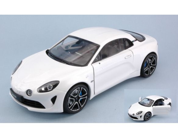 Solido SL1801602 ALPINE A110 2017 WHITE 1:18 Modellino