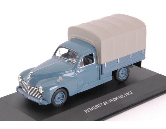 Solido SL4303400 PEUGEOT 203 PICK UP 1952 LIGHT ASH BLUE/GREY 1:43 Modellino