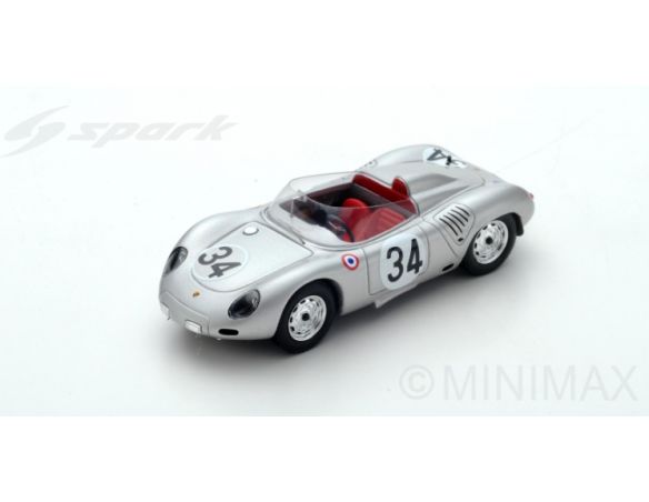 Spark Model S4678 PORSCHE 718 RSK N.34 DNF LM 1956 E.BARTH-W.SEIDEL 1:43 Modellino
