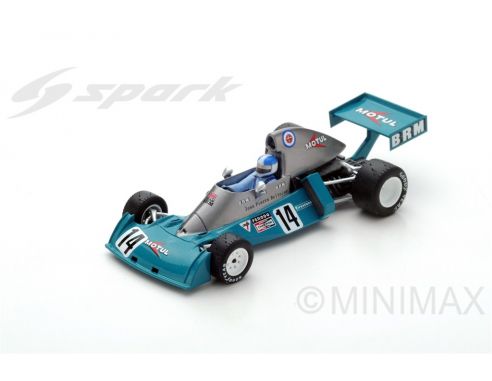 Spark Model S4796 BRM P201 J.P.BELTOISE 1974 N.14 2nd SOUTH AFRICAN GP 1:43 Modellino