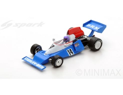 Spark Model S4799 BRM P201 B.EVANS 1975 N.14 9th BELGIUM GP 1:43 Modellino
