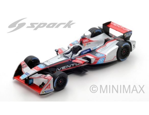 Spark Model S5924 VENTURI N.5 PARIS FORMULA E SEASON 4 (2017-2018) M.ENGEL 1:43 Modellino