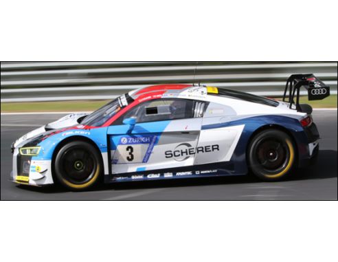 Spark Model SG406 AUDI R8 N.3 7th 24 H NURBURGRING 2018 HAASE-STIPPLER-VERVISCH-MULLER Modellino