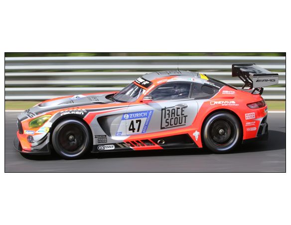 Spark Model SG419 MERCEDES GT3 N.47 24 H NURBURGRING 2018 BAUMANN-MORTARA-JUNCADELLA-V. Modellino