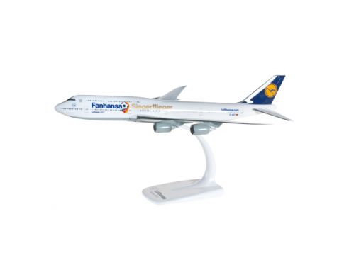 Herpa HP610513 LUFTHANSA BOEING 747-8 INTERCONTINENTAL SIEGERFLIESER FANHANSA 1:250 Modellino