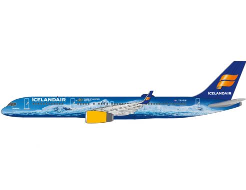Herpa HP611848 BOEING 757-200 ICELANDER 80 YEARS OF AVIATION 1:200 Modellino