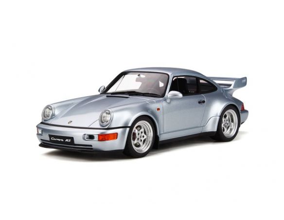 Ixo model GT735 PORSCHE 911 CARRERA RS 3.8 SILVER 1:18 Modellino