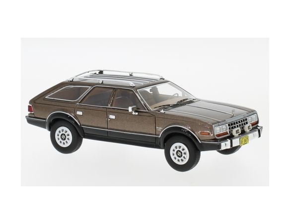 Neo Scale Models NEO46555 AMC EAGLE 1981 MET.BROWN 1:43 Modellino