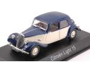 Norev NV153051 CITROEN LIGHT 15 1949 DARK BLUE & CREAM 1:43 Modellino