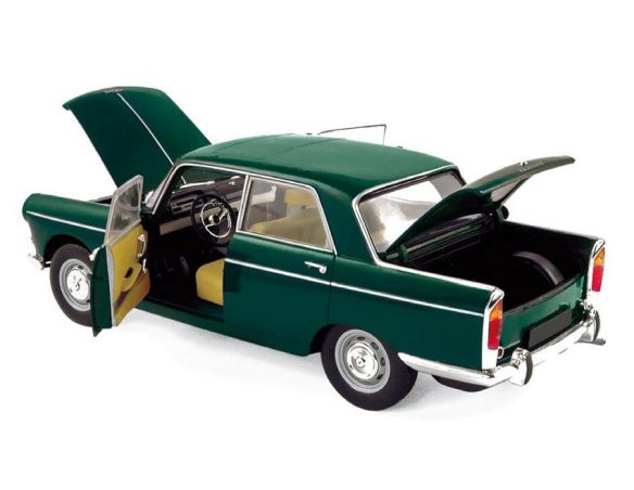 Norev NV184833 PEUGEOT 404 1965 ANTIQUE GREEN 1:18 Modellino