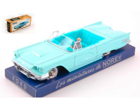 Norev NVCL2712 FORD THUNDERBIRD 1960 AQUAMARINE (DRIVER INCLUDED) 1:43 Modellino