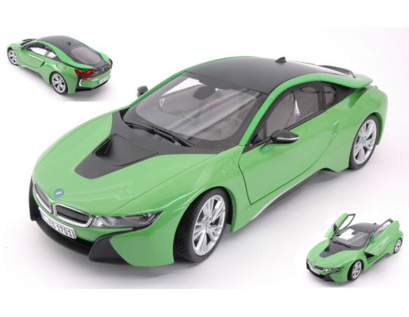 Paragon Models PAR97086 BMW i8 2015 JAVA GREEN 1:18 Modellino