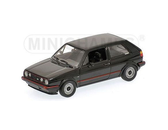 Minichamps PM400054122 VW GOLF GTI 1985 BLACK 1:43 Modellino