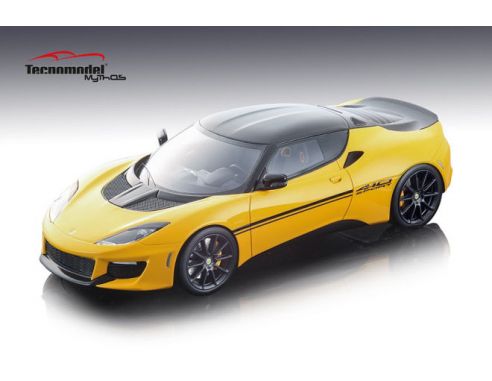 Tecnomodel TMD18111A LOTUS EVORA 410 2017 YELLOW 1:18 Modellino