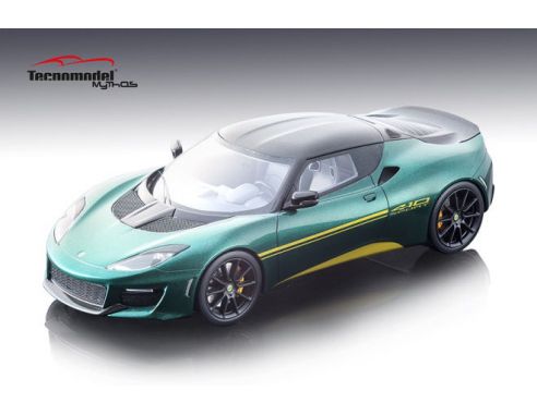 Tecnomodel TMD18111C LOTUS EVORA 410 2017 METALLIC GREEN 1:18 Modellino