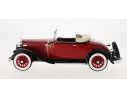 Busch BOS293 DODGE OTTO DG CONVERTIBLE RED/BLACK 1:18 Modellino