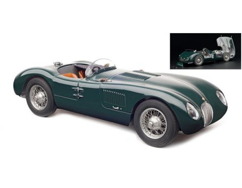 CMC CMC191 JAGUAR C TYPE 1952 RACING GREEN 1:18 Modellino