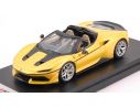 Looksmart LS485E FERRARI J50 YELLOW W/SILVER WHEELS 1:43 Modellino
