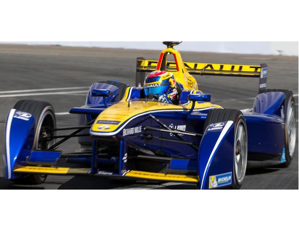 Spark Model S18FE02 RENAULT e.dams S.BUEMI N.9 CHAMPION SEASON 2 2016 FORMULA E 1:18 Modellino