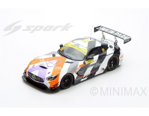 Spark Model S18SA016 MERCEDES AMG GT3 N.999 3rd FIA GT WORLD CUP MACAU 2017 M.ENGEL 1:18 Modellino