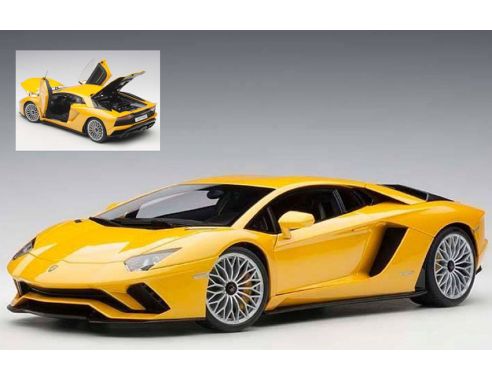 AUTOART AA79132 LAMBORGHINI AVENTADOR S 2017 METALLIC YELLOW 1:18 Modellino