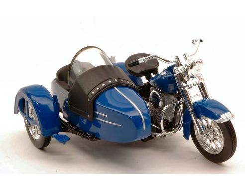 Maisto MI03175 HARLEY DAVIDSON 1952 FL HYDRA GLIDE C/SIDECAR 1:18 Modellino