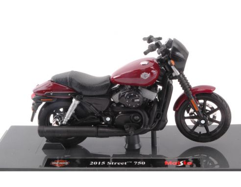 Maisto MI17084 HARLEY DAVIDSON 2015 STREET 750 1:18 Modellino