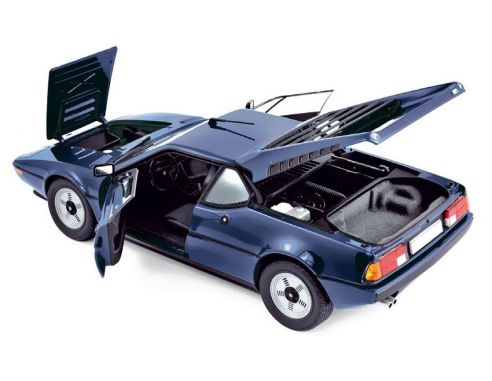 Norev NV183224 BMW M1 1980 BLUE 1:18 Modellino