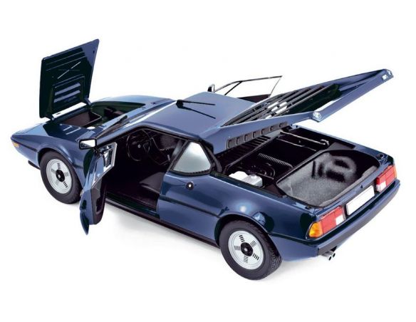 Norev NV183224 BMW M1 1980 BLUE 1:18 Modellino