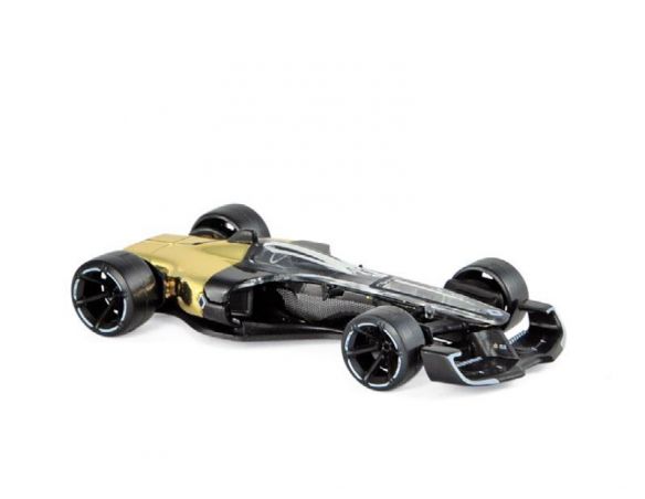 Norev NV310905 RENAULT R.S. 2027 VISION 2017 BLACK & GOLD 1:64 Modellino