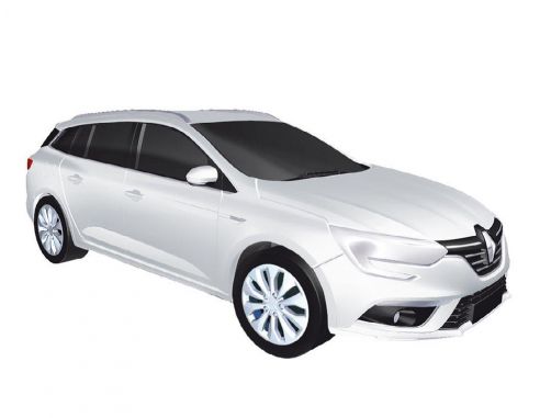 Norev NV517791 RENAULT MEGANE ESTATE 2016 GLACIER WHITE 1:43 Modellino