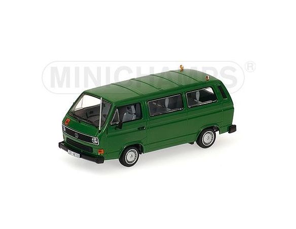 Minichamps PM400055000 VW T 3 BUS 1979 GREEN 1:43 Modellino