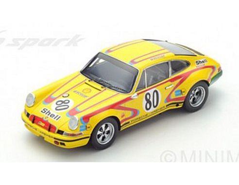 Spark Model S18213 PORSCHE 911 S N.80 DNF LM 1972 J.FITZPATRICK-E.KREMER 1:18 Modellino