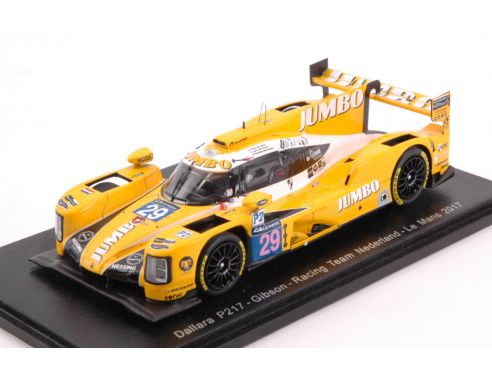 Spark Model S5816 DALLARA P217 GIBSON N.29 14th LM 2017 LAMMERS-VAN EERD-BARRICHELLO 1:43 Modellino