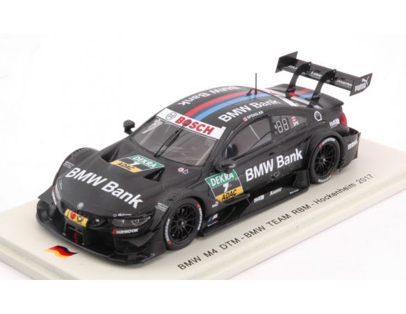 Spark Model SG355 BMW M4 N.7 10th RACE 1 DTM HOCKENHEIN 2017 B.SPENGLER 1:43 Modellino