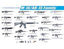 Dragon D3801 M-16 / AR-15 KIT 1:35 Modellino