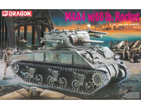 Dragon D6041 M4A4 W/60LB ROCKET KIT 1:35 Modellino