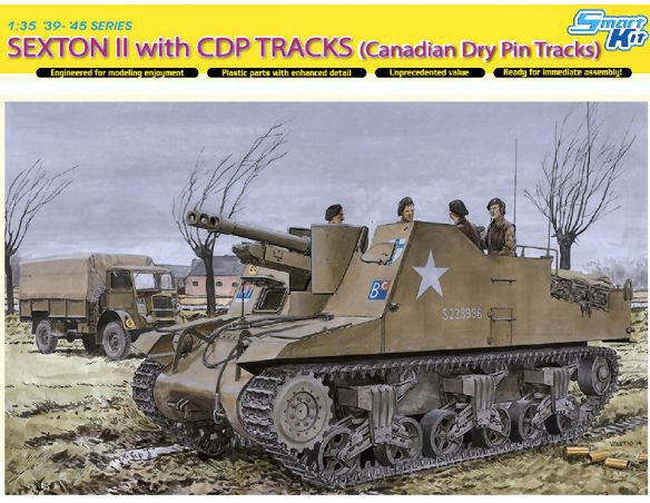 Dragon D6793 SEXTON II LATE CANADIAN ARMY KIT 1:35 Modellino